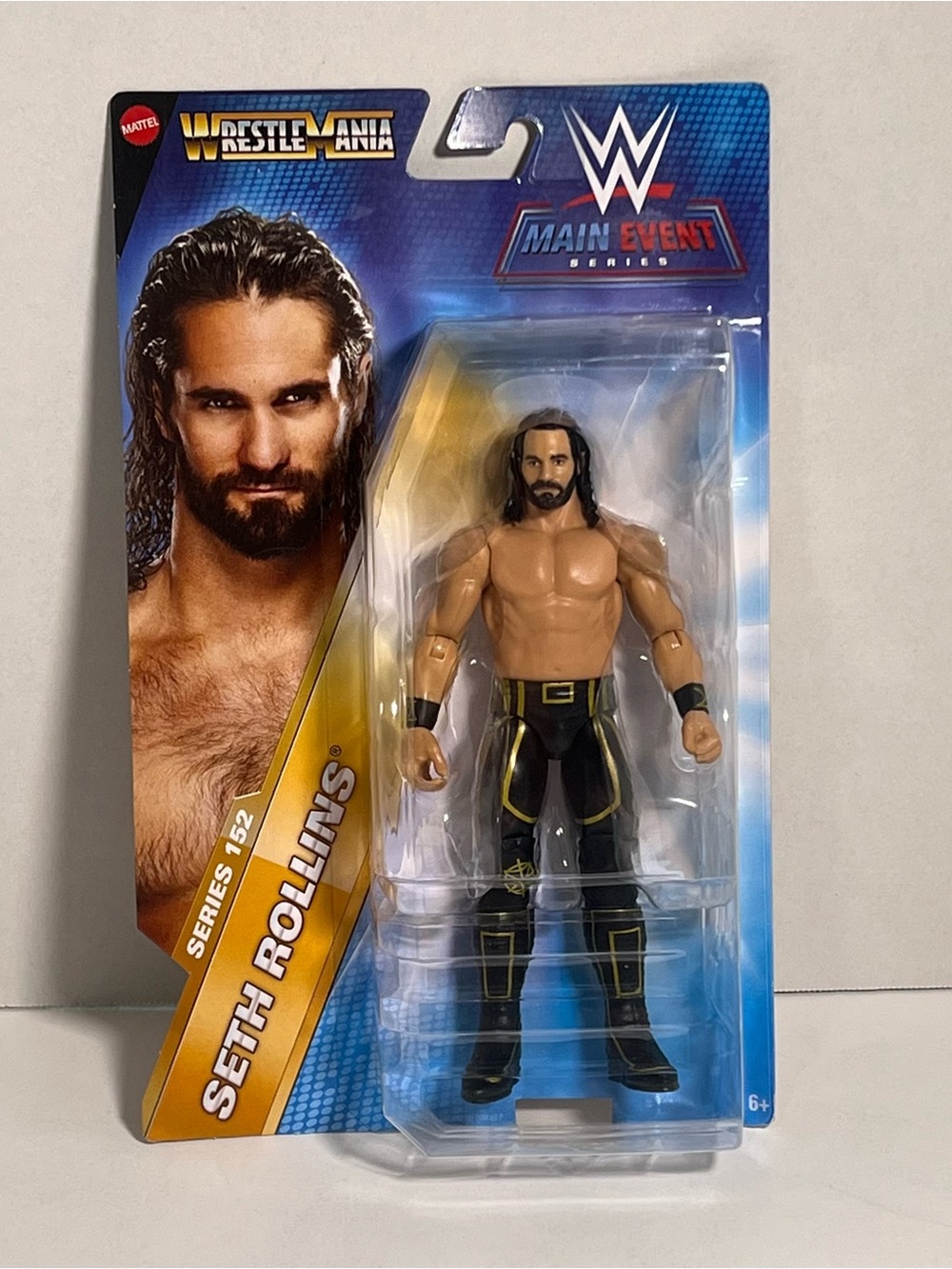 WWE Main Event Series Seth Rollins Action Figure - Black & Gold